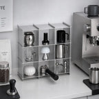 Tessera Brushed Steel Display Shelf